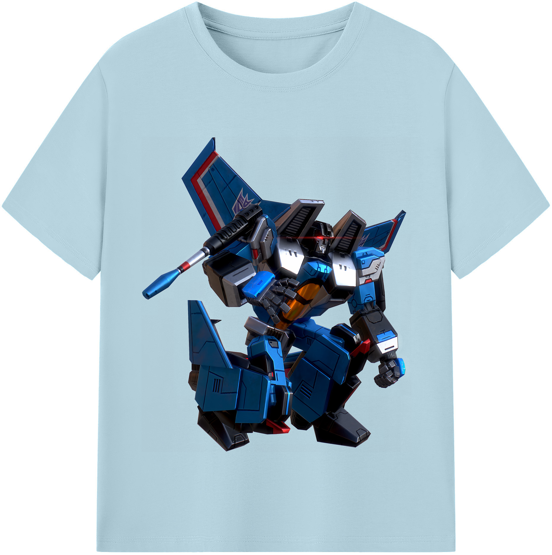 （画像用） Transformers トランスフォーマー 綿100％半袖Tシャツ（フロントプリント）